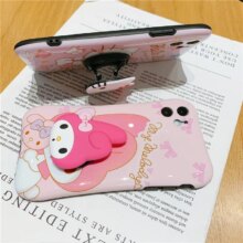 My Melody Kitty 3D Cartoon Grip Holder Phone Case For iPhone My Melody Kitty 3D Cartoon Grip Holder Phone Case For iPhone