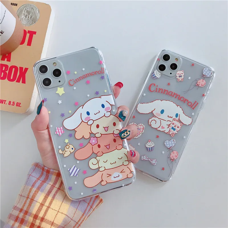 Cinnamoroll My Melody Anime TPU Phone Case For iPhone
