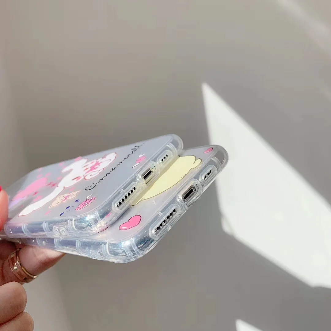 My Melody Cinnamoroll Pom Pom Purin Cartoon Phone Case