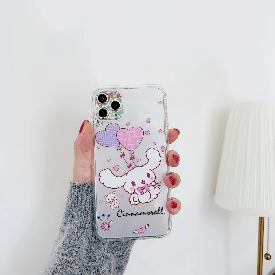 My Melody Cinnamoroll Pom Pom Purin Cartoon Phone Case