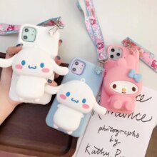 My Melody Cat 3D Lanyard Soft Silicon Phone Case My Melody Cat 3D Lanyard Soft Silicon Phone Case