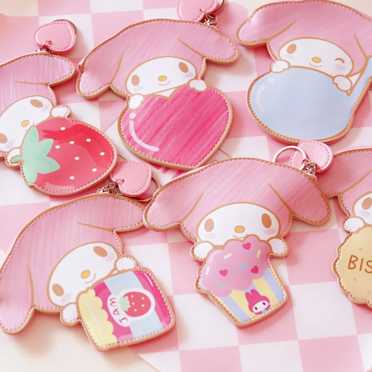 My Melody Cartoon Love Strawberry Coin Pendant Purse