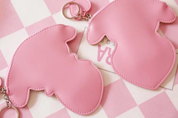 My Melody Cartoon Love Strawberry Coin Pendant Purse