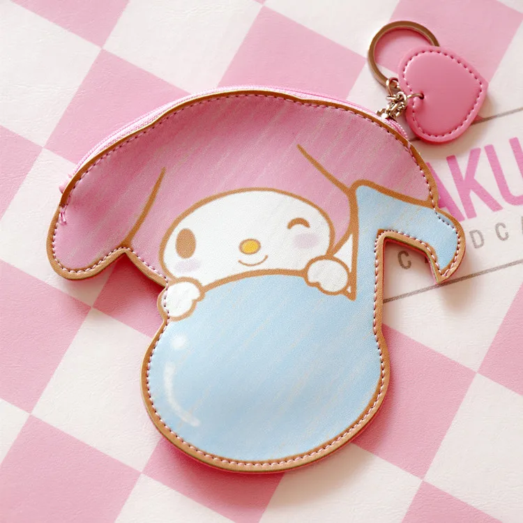 My Melody Cartoon Love Strawberry Coin Pendant Purse