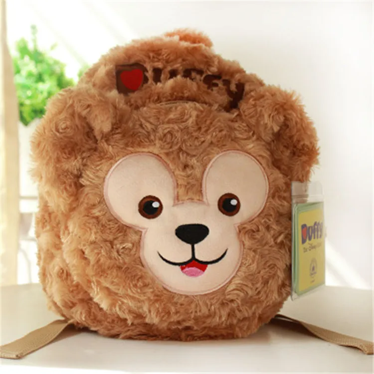 Cartoon Friends Stellalou Duffy Bear Plush School Bag For Children