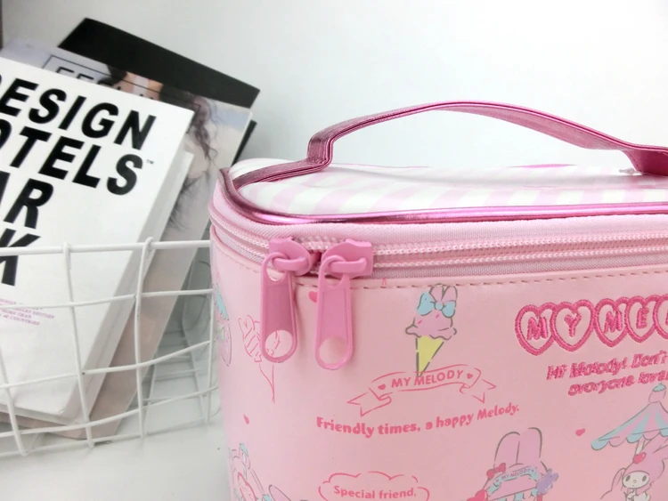 My Melody Cartoon Style Cosmetic Makeup Case Bag