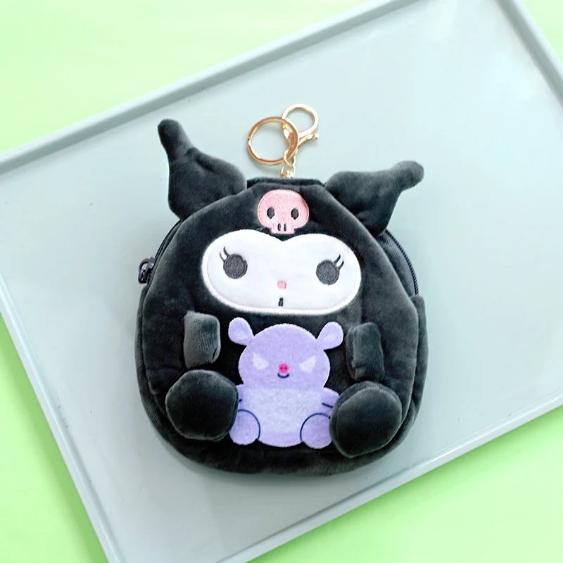 Hello Kitty My Melody Cinnamoroll Pompompurin Plush Coin Purse