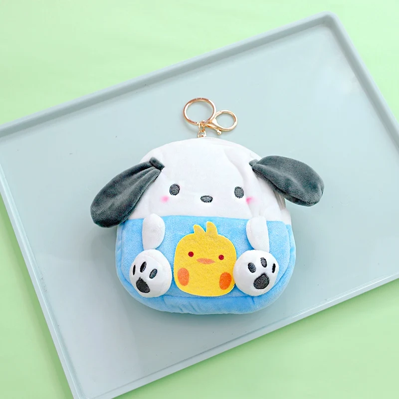 Hello Kitty My Melody Cinnamoroll Pompompurin Plush Coin Purse