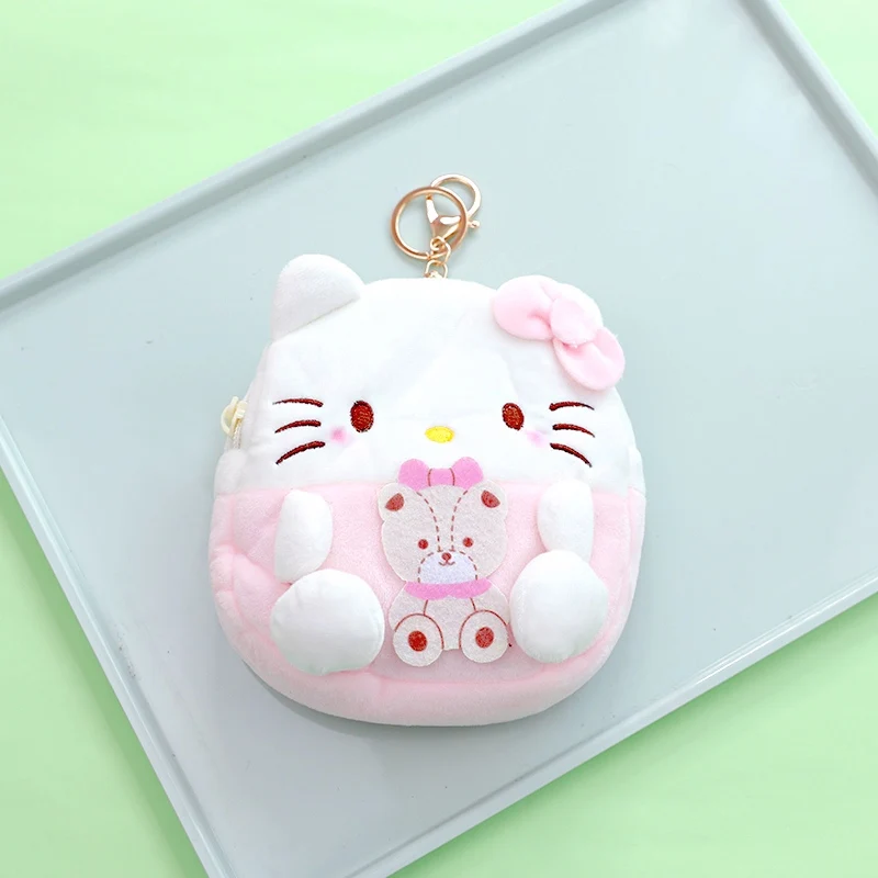 Hello Kitty My Melody Cinnamoroll Pompompurin Plush Coin Purse