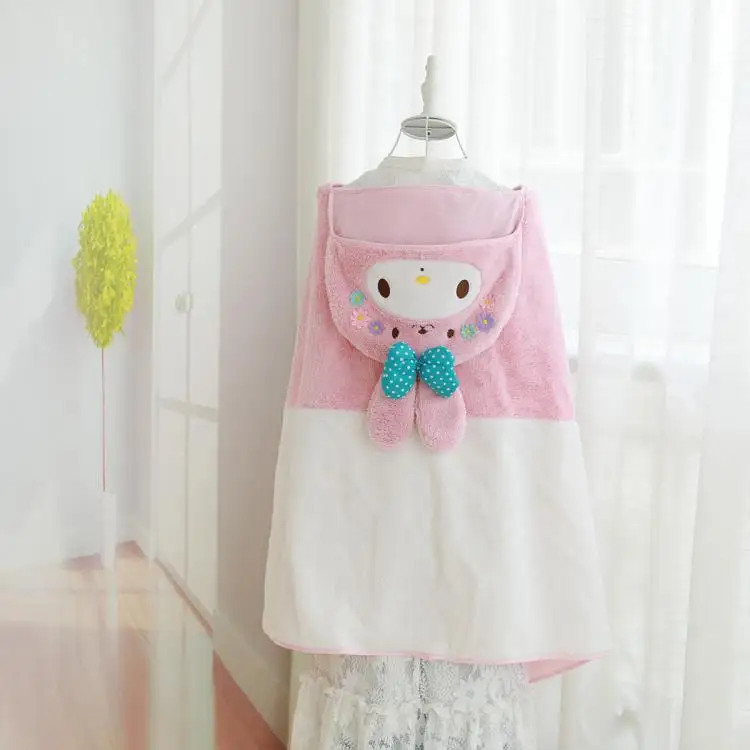 Duffy Bear Stellalou/Cinnamoroll Cartoon Shawl Cloak Nap Blanket