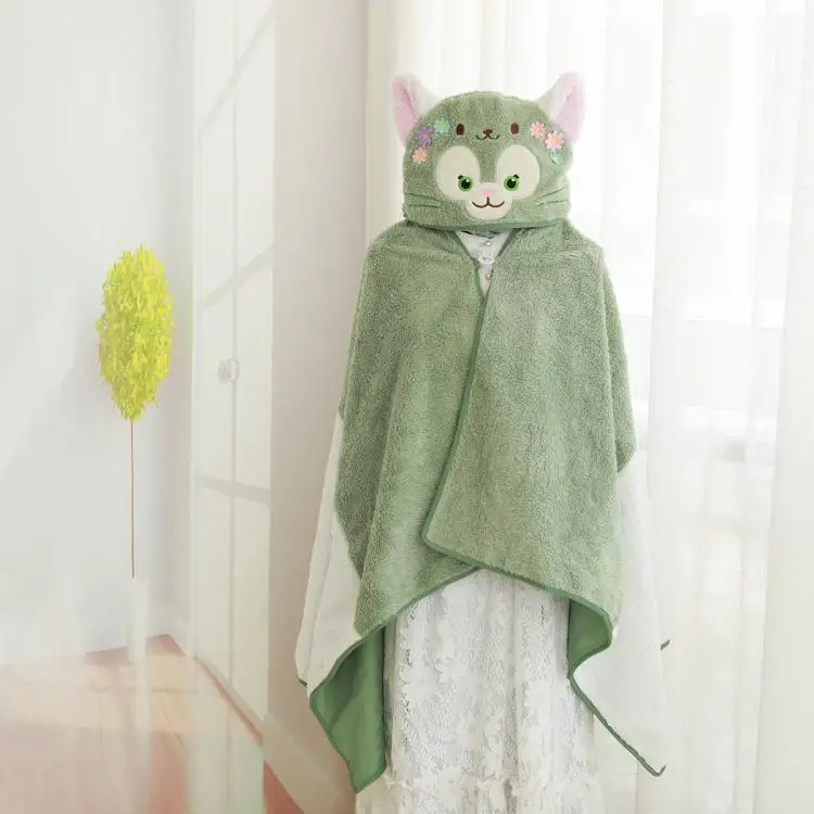 Duffy Bear Stellalou/Cinnamoroll Cartoon Shawl Cloak Nap Blanket