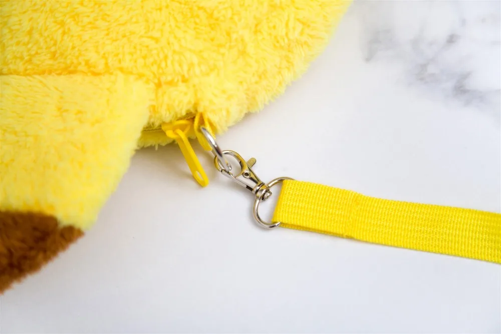Kawaii Pikachu Anime Stuffed Shoulder Bag