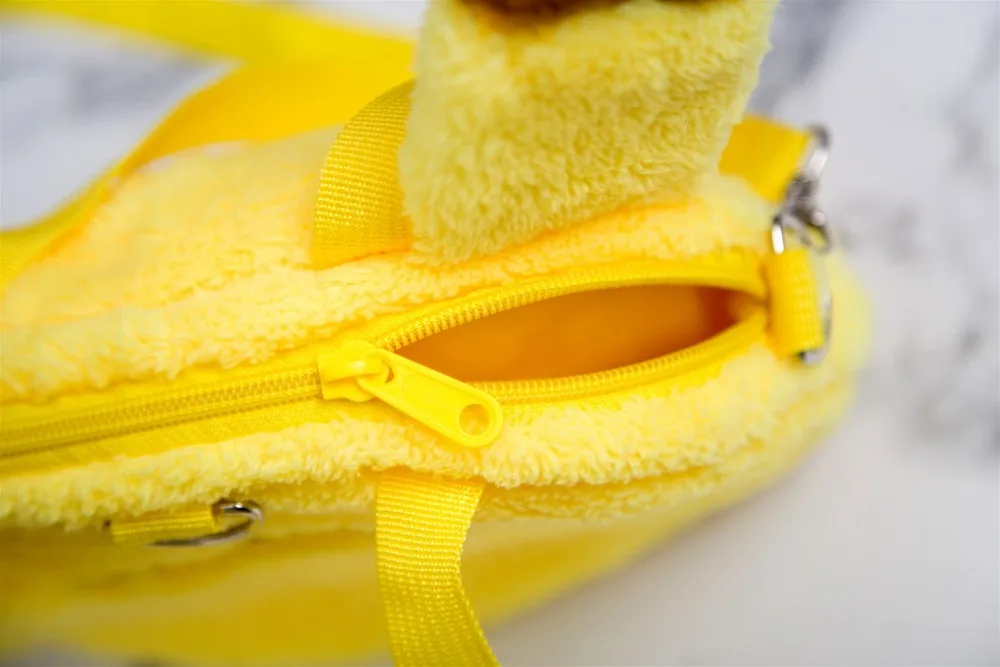 Kawaii Pikachu Anime Stuffed Shoulder Bag