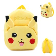 Pikachu Anime Plush Kindergarten Shoulder Backpacks Pikachu Anime Plush Kindergarten Shoulder Backpacks