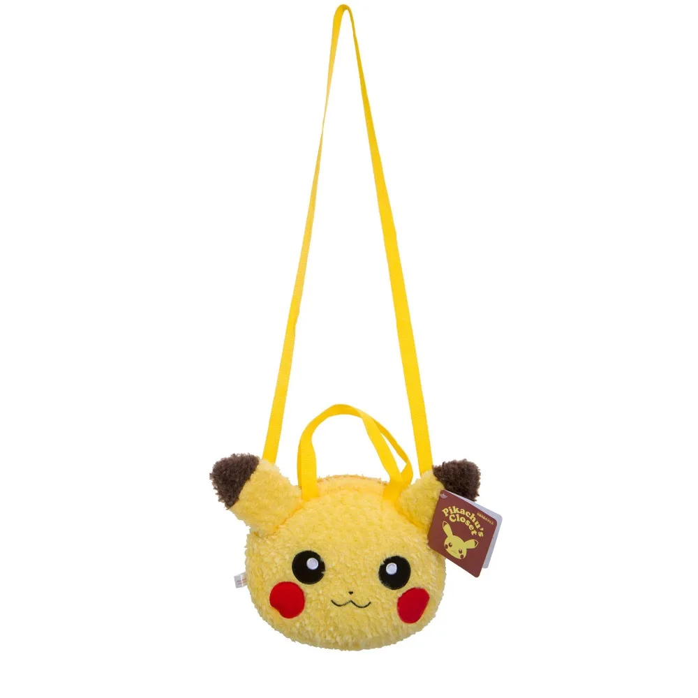 Kawaii Pokemon Pikachu Anime Stuffed Soft Crossbody Handbag