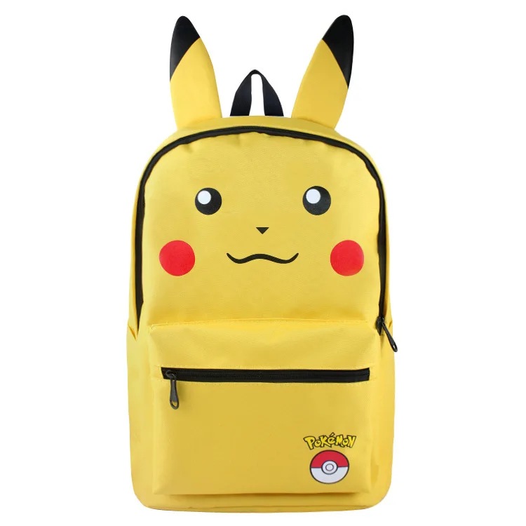 Pokemon Cartoon Hunter Eevee Bulbasaur Backpack