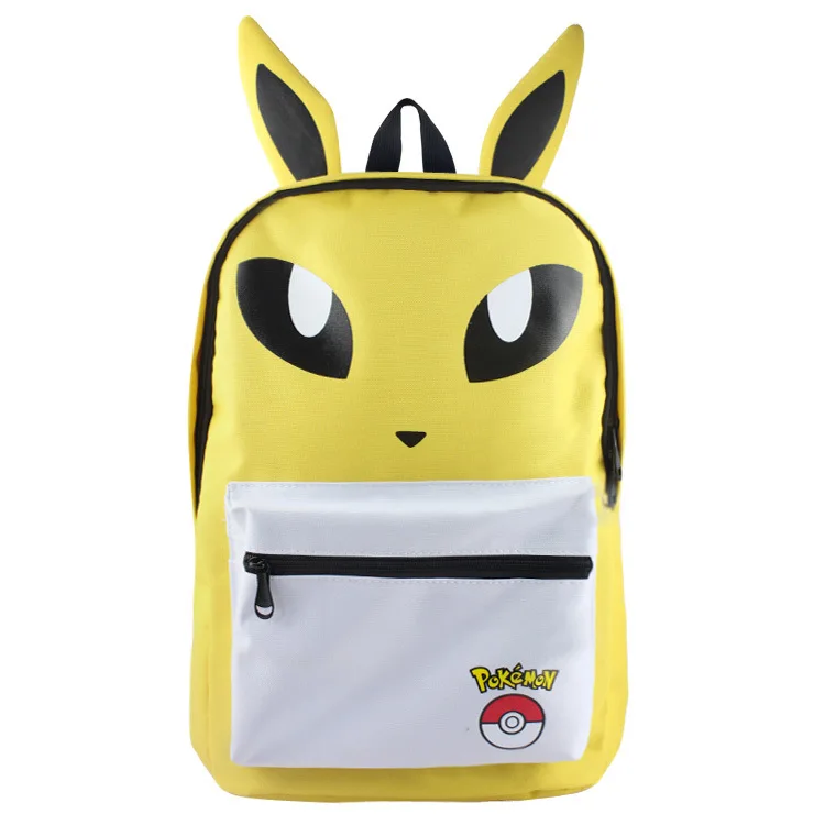 Pokemon Cartoon Hunter Eevee Bulbasaur Backpack
