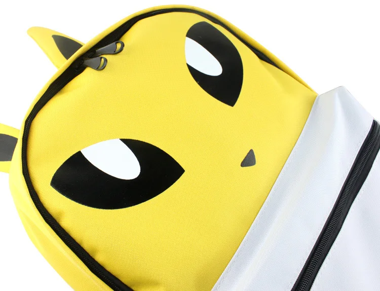 Pokemon Cartoon Hunter Eevee Bulbasaur Backpack