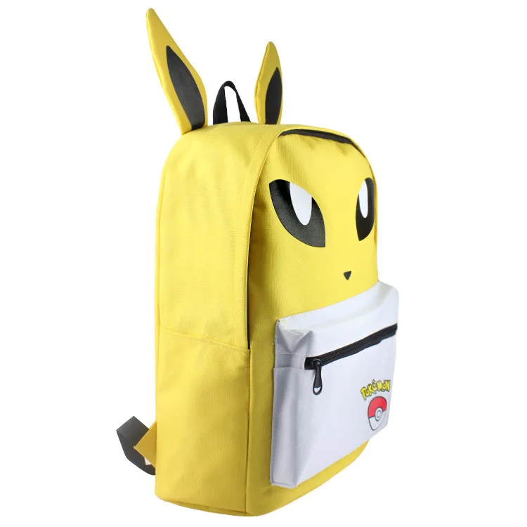 Pokemon Cartoon Hunter Eevee Bulbasaur Backpack