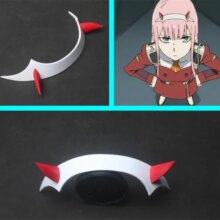 Darling In The Franxx Zero Two Anime Horn Hairband Darling In The Franxx Zero Two Anime Horn Hairband