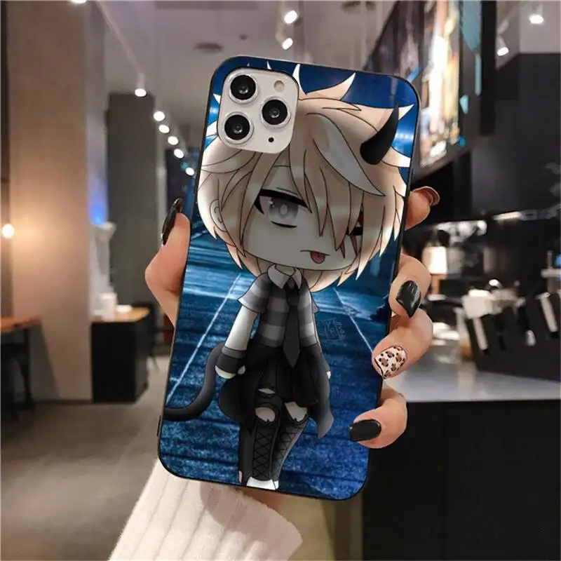 Social Game Gacha Life Anime Soft Phone Case For iPhone