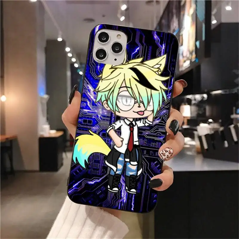 Social Game Gacha Life Anime Soft Phone Case For iPhone