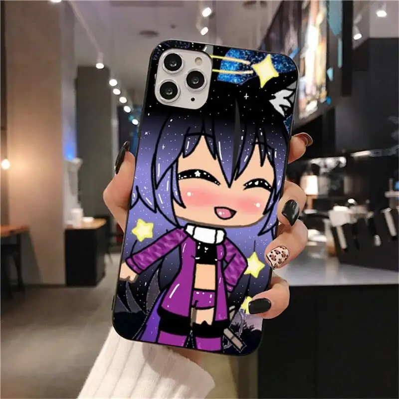 Social Game Gacha Life Anime Soft Phone Case For iPhone