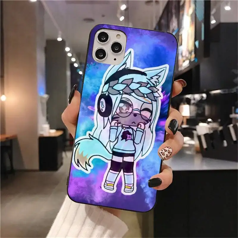 Social Game Gacha Life Anime Soft Phone Case For iPhone