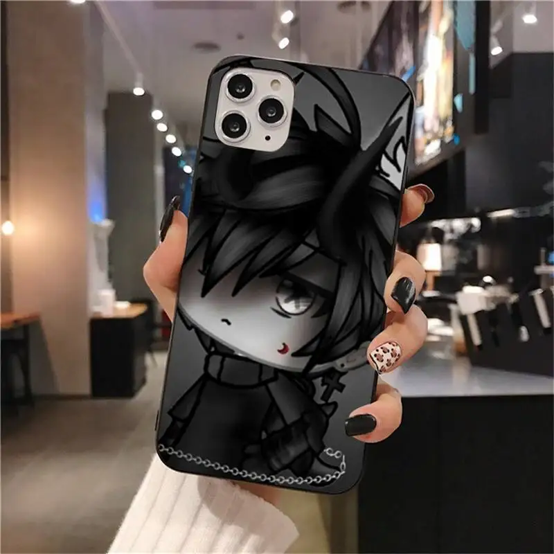 Social Game Gacha Life Anime Soft Phone Case For iPhone
