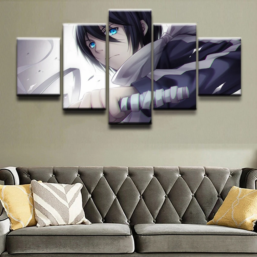 Noragami Yato Anime Canvas HD Prints Modern Wall Posters