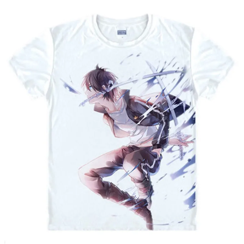 Noragami Aragoto Yato Japanese Anime Breathable Casual T-Shirt