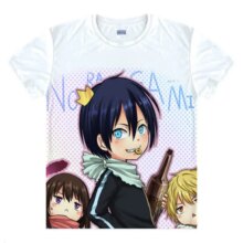 Noragami Aragoto Yato Japanese Anime Breathable Casual T-Shirt Noragami Aragoto Yato Japanese Anime Breathable Casual T-Shirt