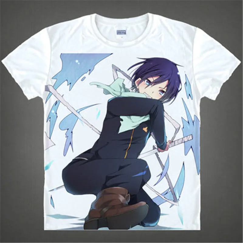 Noragami Aragoto Yato Japanese Anime Breathable Casual T-Shirt