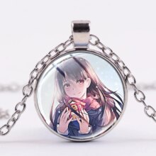 Noragami Aragoto Yukine Yato Hiyori Anime Glass Crystal Pendant Chain Necklaces Noragami Aragoto Yukine Yato Hiyori Anime Glass Crystal Pendant Chain Necklaces
