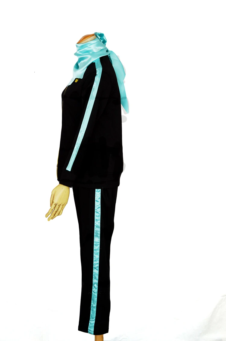 Anime Noragami Yato Wig And Cargo Suit (Jacket + Pants + Scarf Wig) Suit