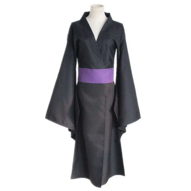 Anime Noragami Yato Black Kimono Yukata Costume