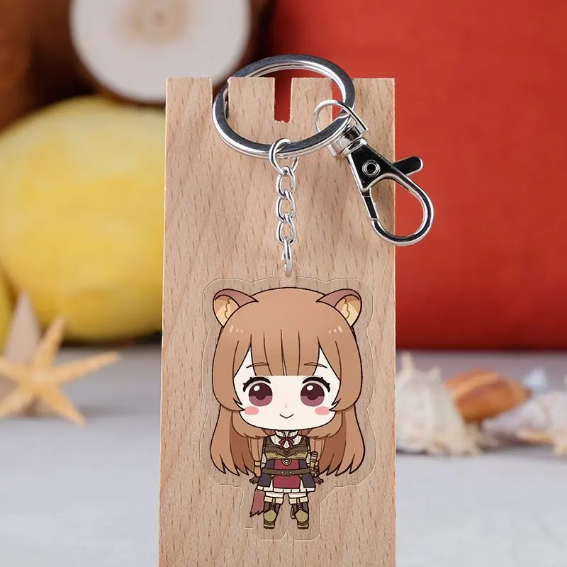 Anime Tate No Yuusha No Nariagari Raphtalia Fillo Key Holer Ring