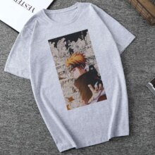 Naruto Sasuke Japanese Anime Graphic T-Shirt Naruto Sasuke Japanese Anime Graphic T-Shirt