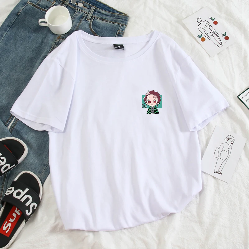 Kawaii Demon Slayer Kimetsu No Yaiba Japanese Anime T-Shirt Kawaii Demon Slayer Kimetsu No Yaiba Japanese Anime T-Shirt