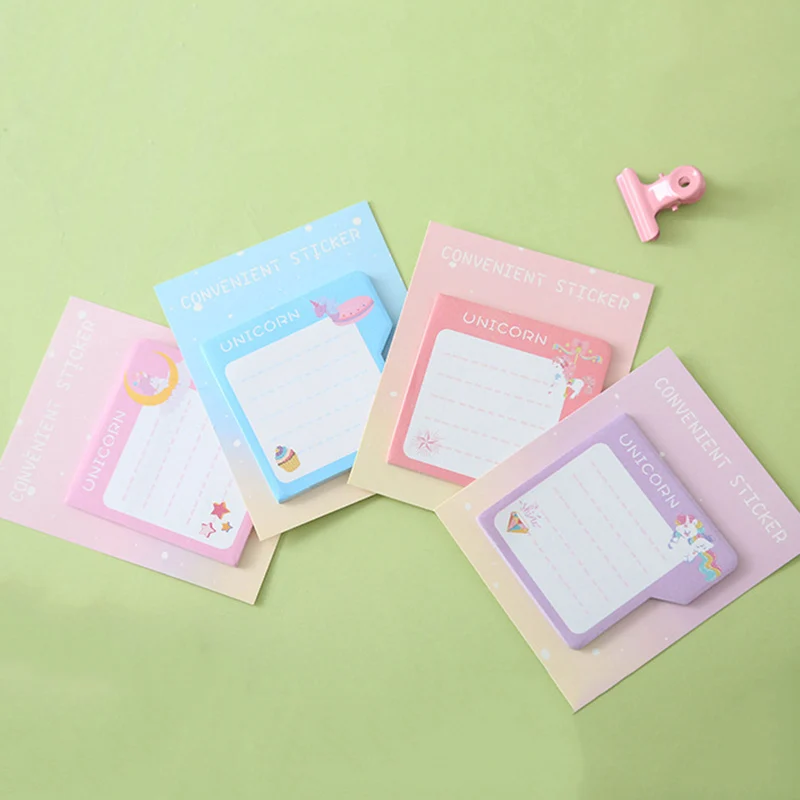 Kawaii Stationery Sumikko Gurashi/Unicorn Multi Folding Writing Memo Pad