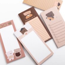 Kawaii Stationery Cookie Bear Memo Pad Kawaii Stationery Cookie Bear Memo Pad