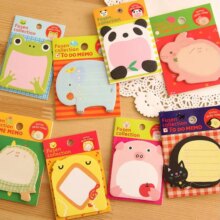 Kawaii Zoo Panda Cat Animal Style Stationery Sticky Notes Kawaii Zoo Panda Cat Animal Style Stationery Sticky Notes