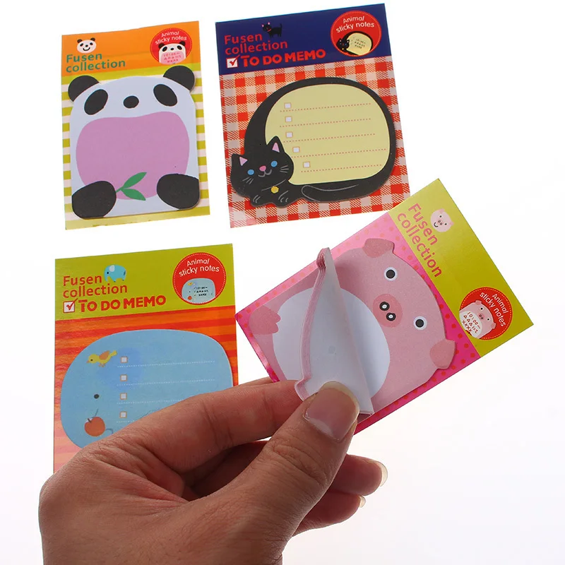 Kawaii Zoo Panda Cat Animal Style Stationery Sticky Notes Kawaii Zoo Panda Cat Animal Style Stationery Sticky Notes