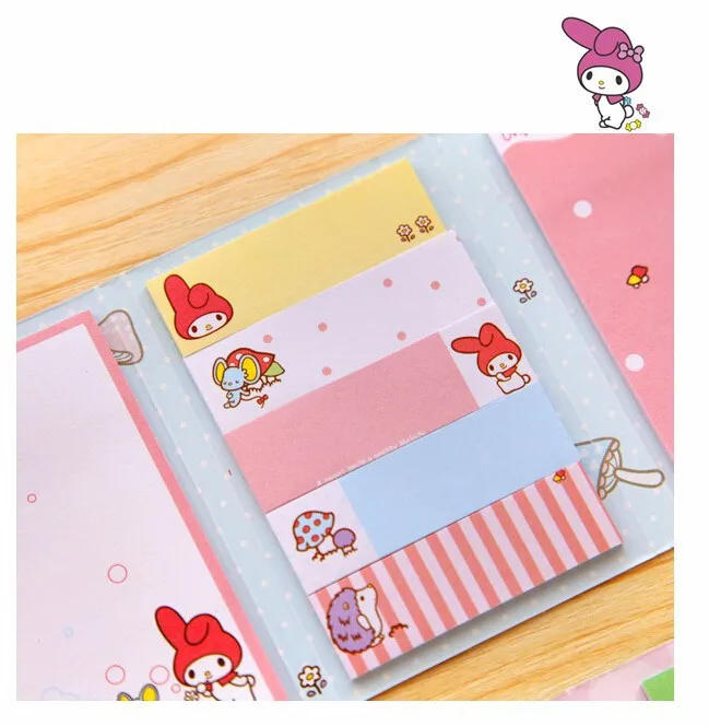 Kawaii Totoro & Melody 6 Folding Memo Sticky Notes