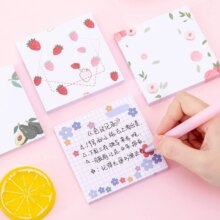 Kawaii Flower/Fruit Creative Memo Pad Sticky Notes Kawaii Flower/Fruit Creative Memo Pad Sticky Notes