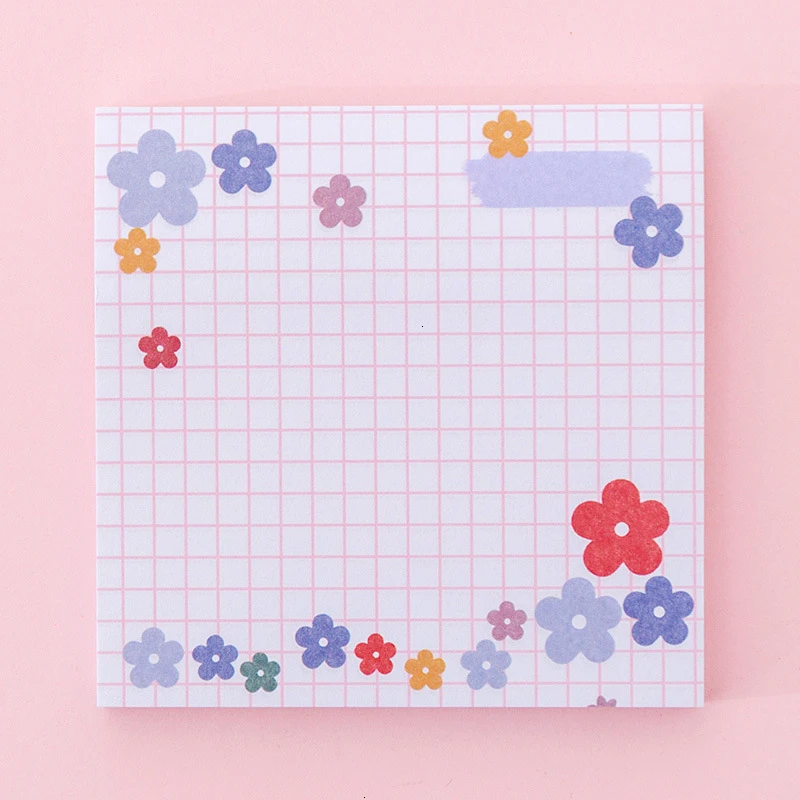 Kawaii Flower/Fruit Creative Memo Pad Sticky Notes Kawaii Flower/Fruit Creative Memo Pad Sticky Notes