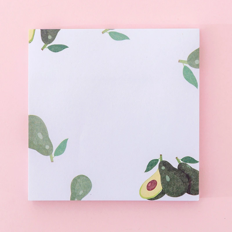 Kawaii Flower/Fruit Creative Memo Pad Sticky Notes Kawaii Flower/Fruit Creative Memo Pad Sticky Notes