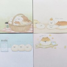 Stationery Kawaii Shiba Inu Dogs Memo Pads Stationery Kawaii Shiba Inu Dogs Memo Pads