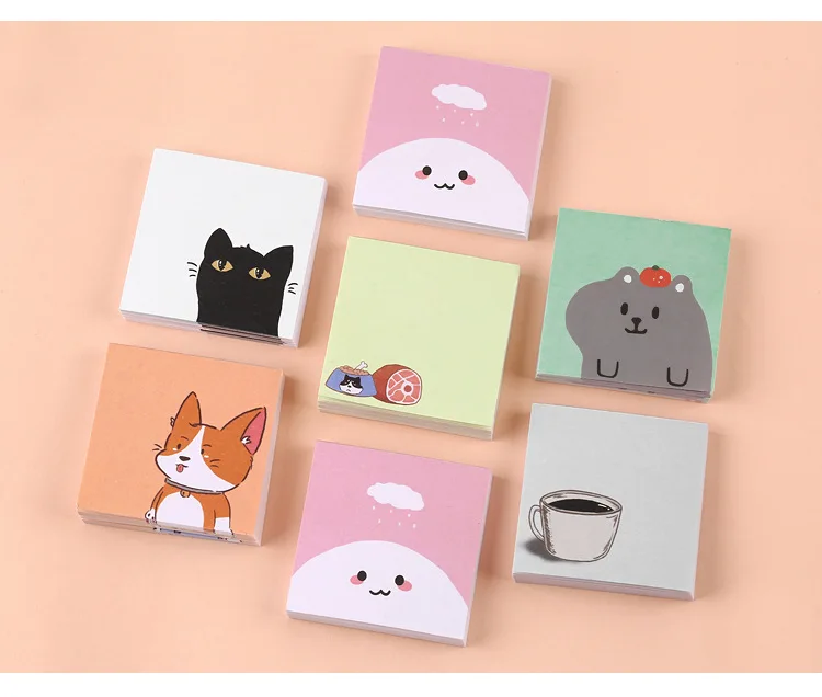 Kawaii Mood Cartoon Loose Leaf Pattern Memo Pad