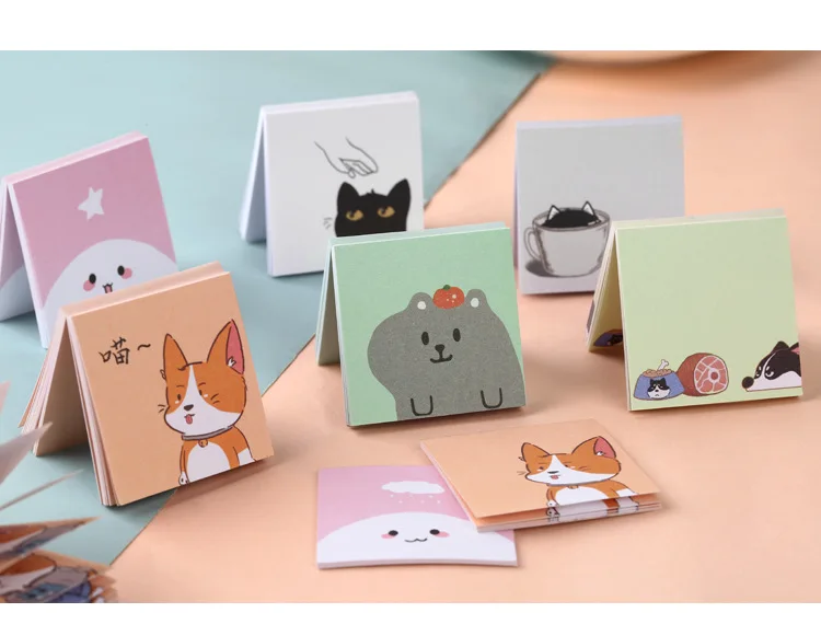 Kawaii Mood Cartoon Loose Leaf Pattern Memo Pad